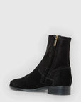 Sabrina Low Ankle Suede Boot Black Boots - Booties Aquatalia 