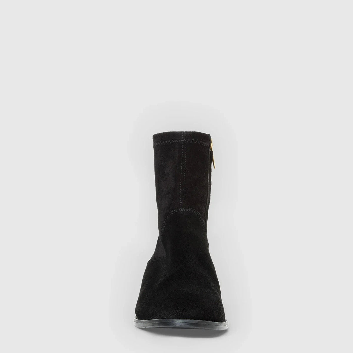 Sabrina Low Ankle Suede Boot Black Boots - Booties Aquatalia 
