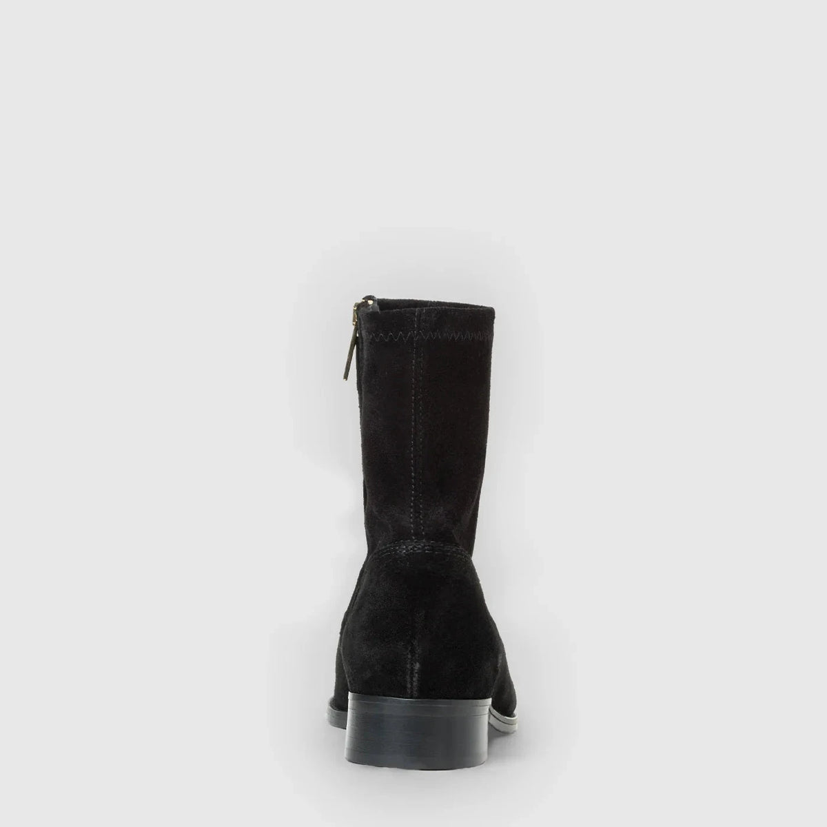 Sabrina Low Ankle Suede Boot Black Boots - Booties Aquatalia 