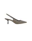 Cashel Sling Houndstooth Multi Pumps - Low Veronica Beard - Shoes 