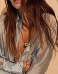 Spike Drop Necklace CZ Necklaces Talis Chains 