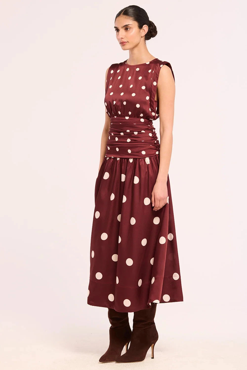 Divya Dress Polka Dots Dresses - Maxi Misa 