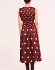 Halo Top Polka Dots Tops - Blouses Misa 