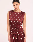 Divya Dress Polka Dots Dresses - Maxi Misa 