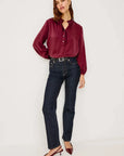 Sien Top Garnet Tops - Blouses Rails 