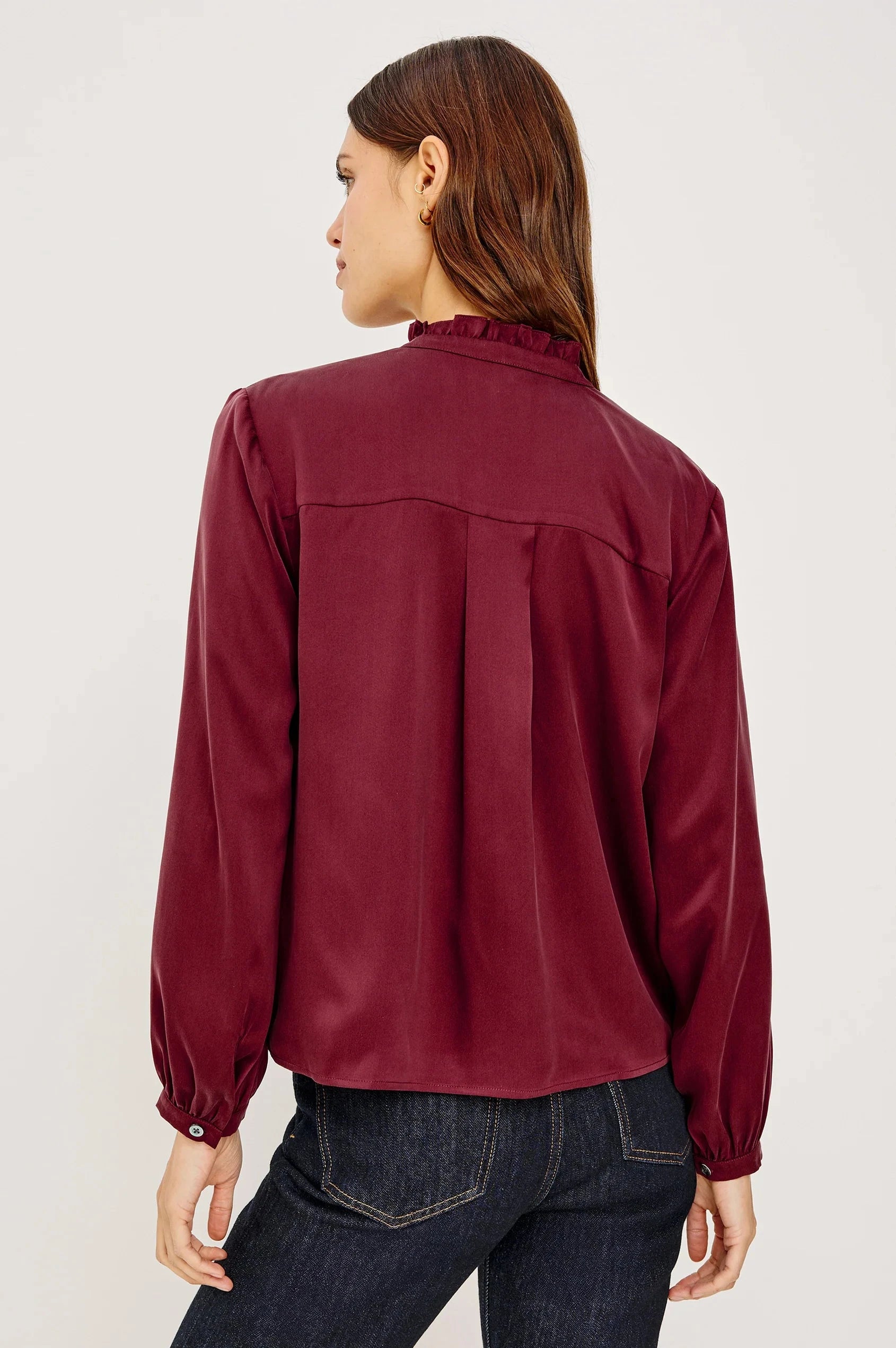 Sien Top Garnet Tops - Blouses Rails 