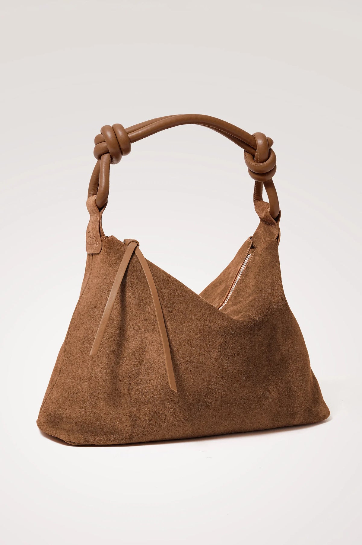 Siena Hobo Bag Camel Suede