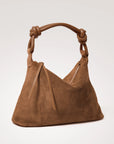 Siena Hobo Bag Camel Suede