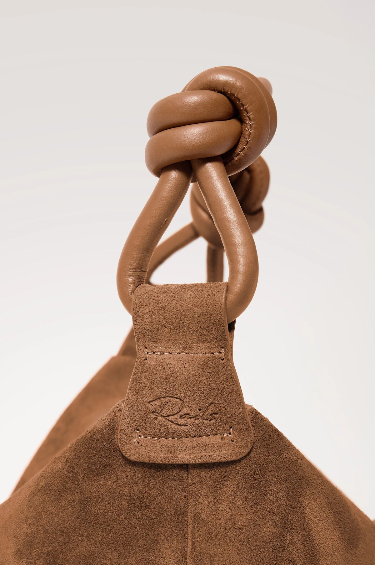 Siena Hobo Bag Camel Suede