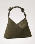 Siena Hobo Bag Olive Suede