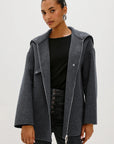Silves Jacket Charcoal Outerwear - Longsleeve Rails 