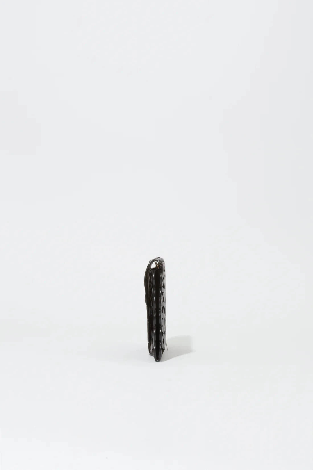 McCall Laser Cut Leather Clutch Black Clutch Simkhai 