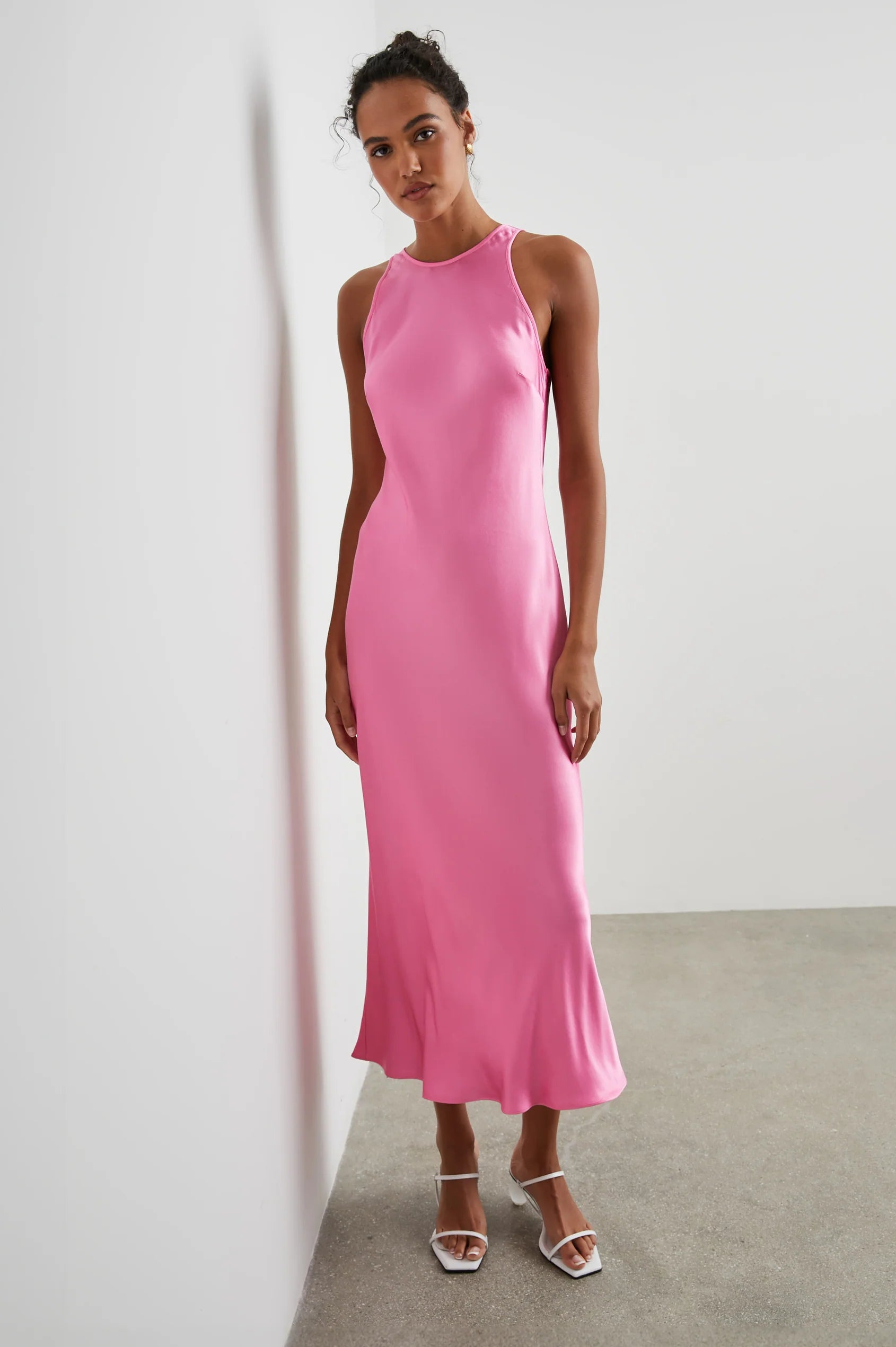 Solene Dress Malibu Pink Dresses - Midi Rails 