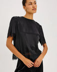 Sonora Top Black Tops - Blouses Rails 