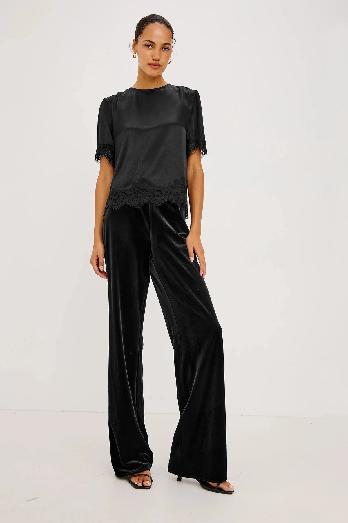 Sonora Top Black Tops - Blouses Rails 