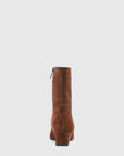 Stassi Ankle Boot Cognac Suede