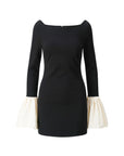 Hawthorne Dress Black/Ivory