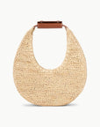 Moon Raffia Bag Natural/Tan Hobo & Shoulder Staud 