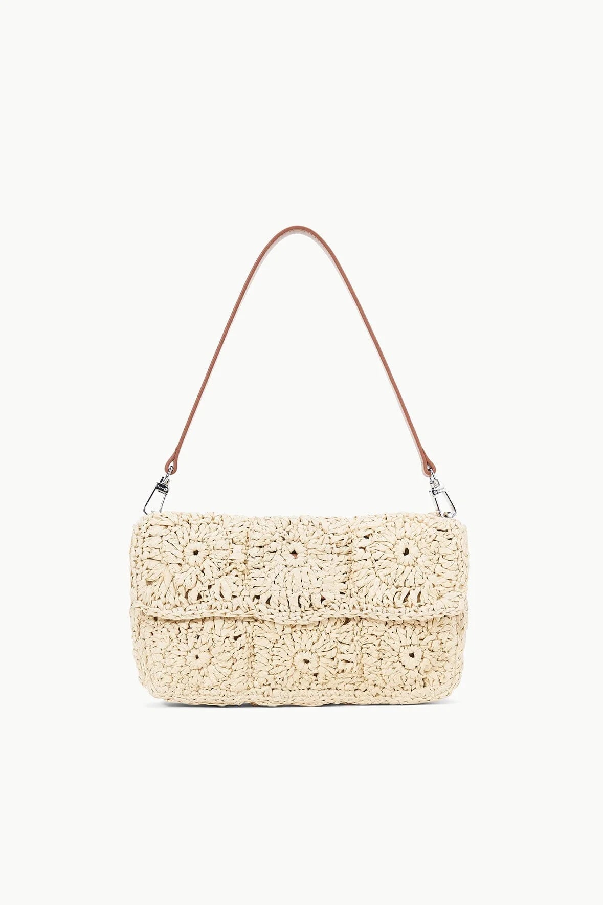 Timmy Crochet Shoulder Bag Natural Hobo & Shoulder Staud 