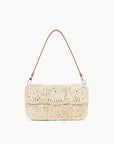 Timmy Crochet Shoulder Bag Natural Hobo & Shoulder Staud 