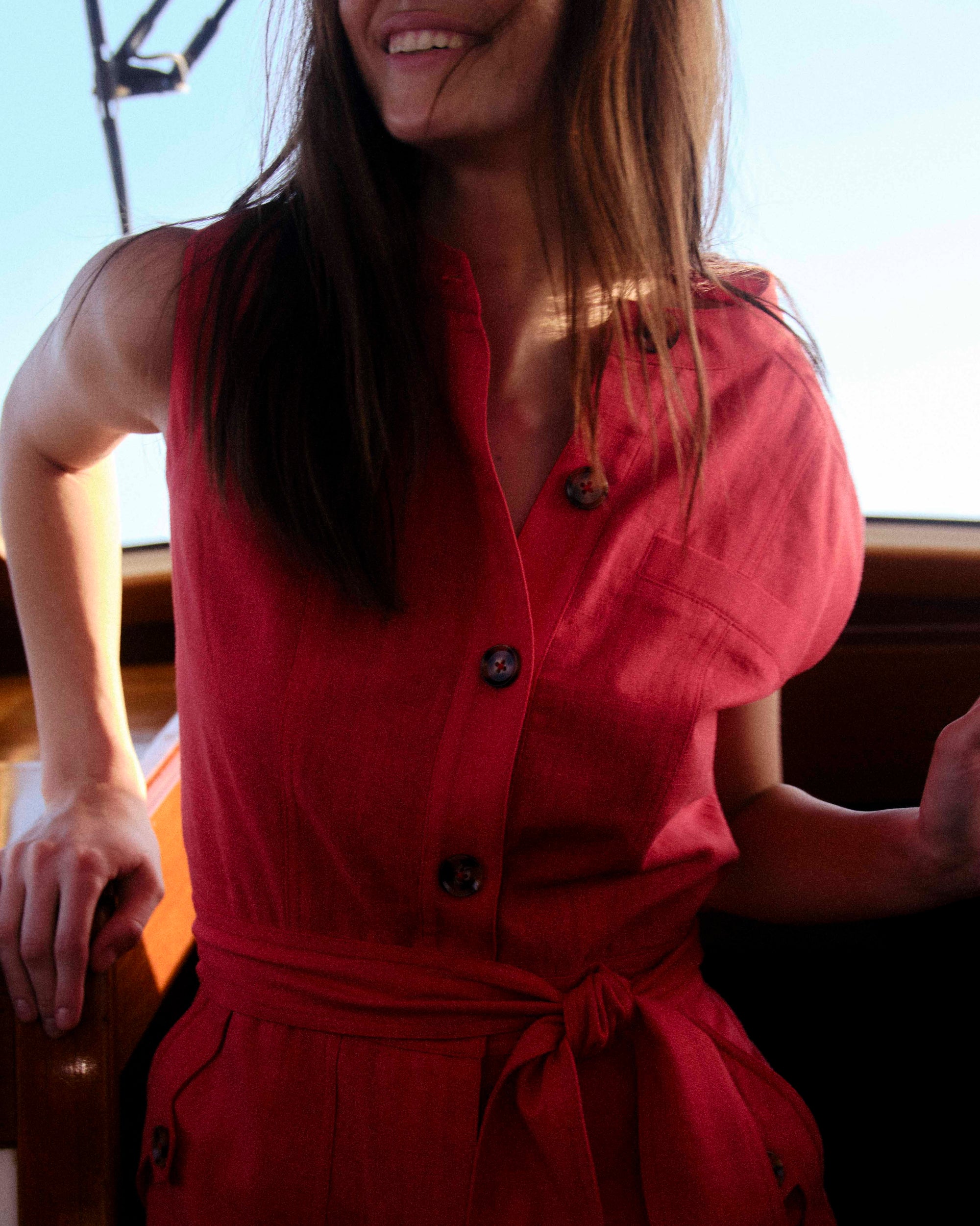 Rachel Sleeveless Romper Poppy Dresses - Jumpsuits &amp; Rompers Cartolina 
