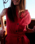 Rachel Sleeveless Romper Poppy Dresses - Jumpsuits & Rompers Cartolina 