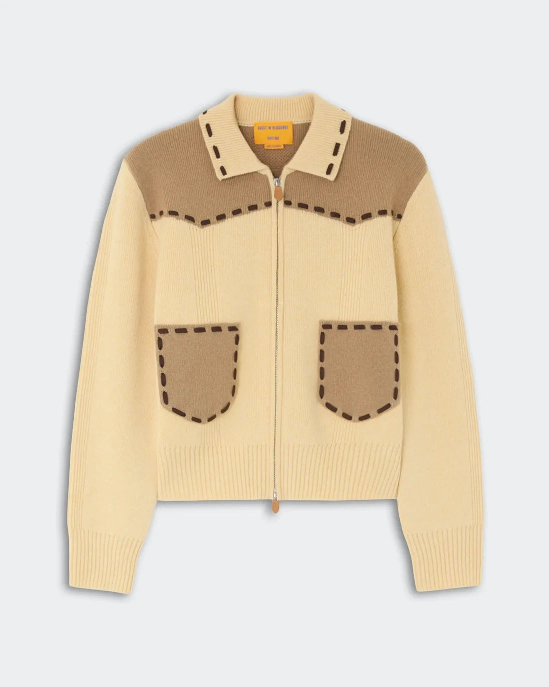 Saddle Up! Jacket Butter/Camel Sweater - Cardigans Guest in Residence 