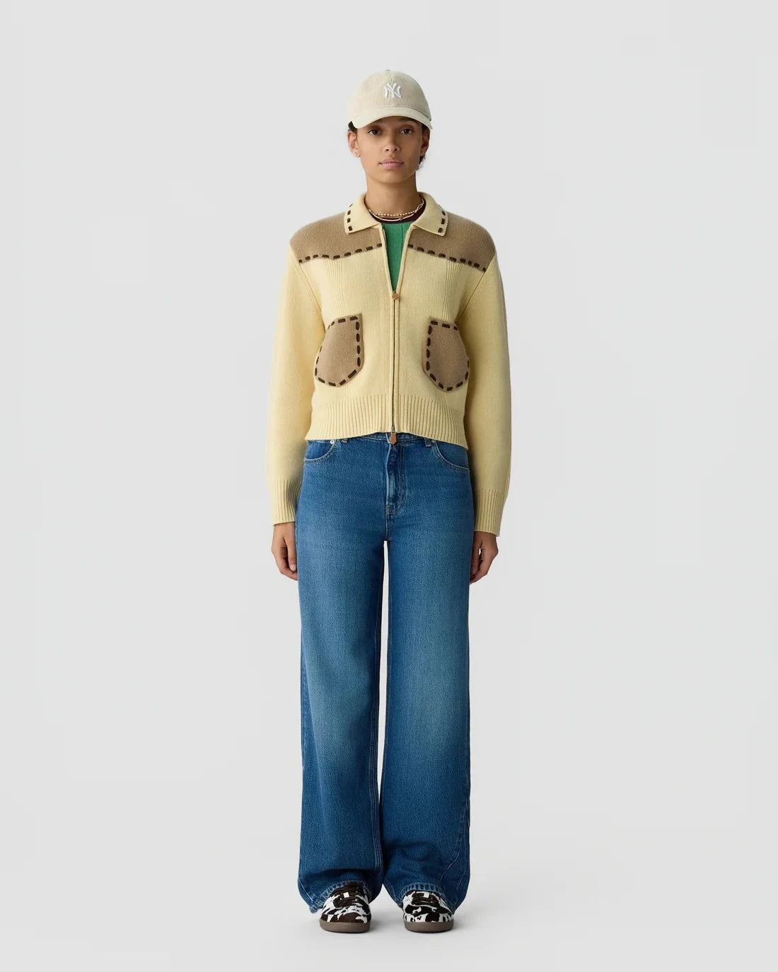 Saddle Up! Jacket Butter/Camel Sweater - Cardigans Guest in Residence 