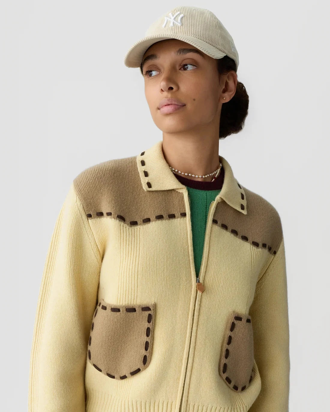 Saddle Up! Jacket Butter/Camel Sweater - Cardigans Guest in Residence 