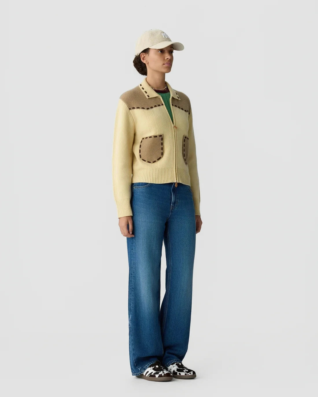 Saddle Up! Jacket Butter/Camel Sweater - Cardigans Guest in Residence 