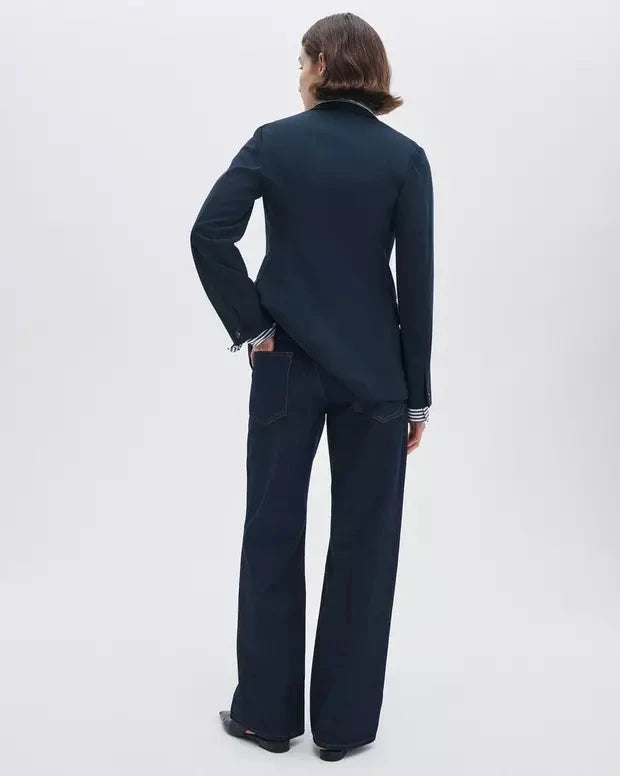 Saige Relaxed Straight Jean Twilight Rinse Denim - Straight rag & bone 