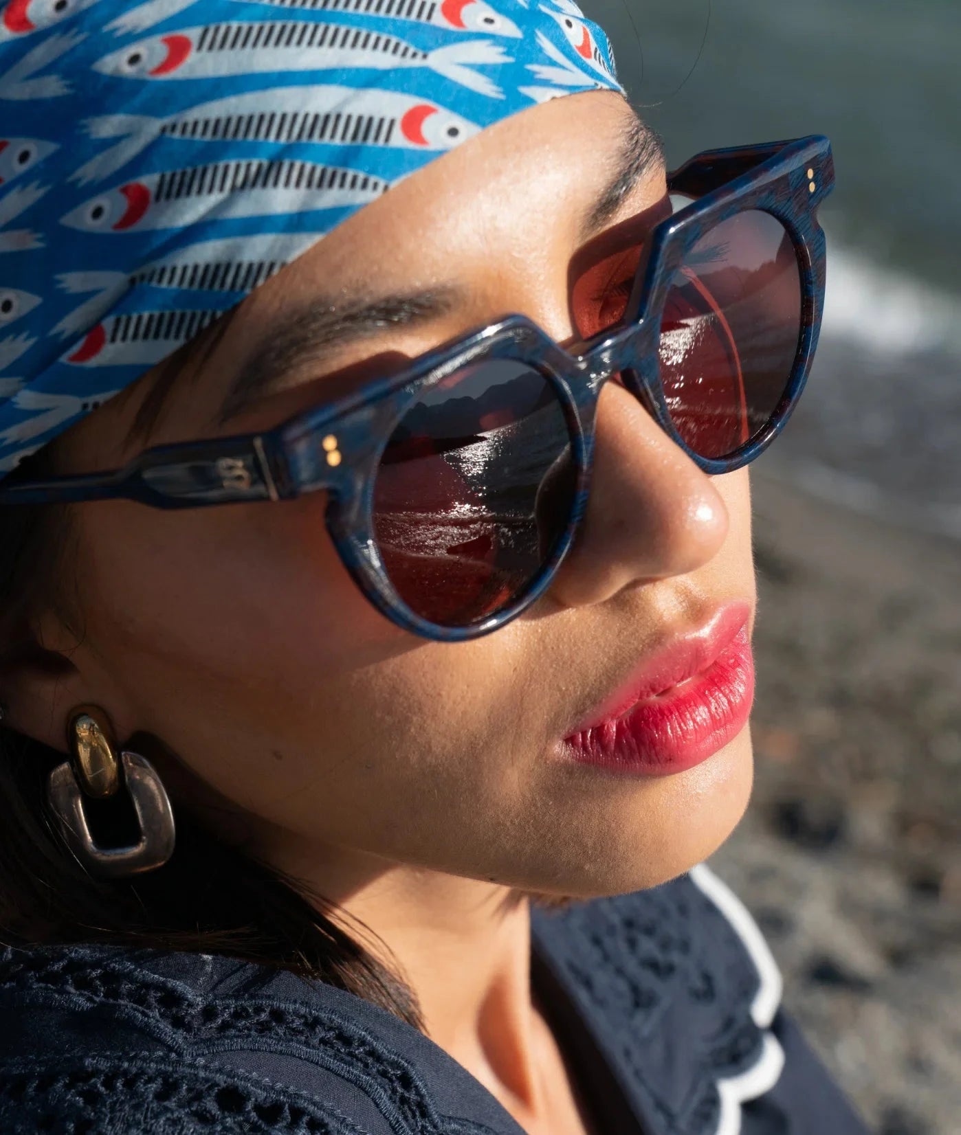 Aster Check Mate Sunglasses Sardine 