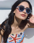 Georgie Pool Boy Blues Sunglasses Sardine 