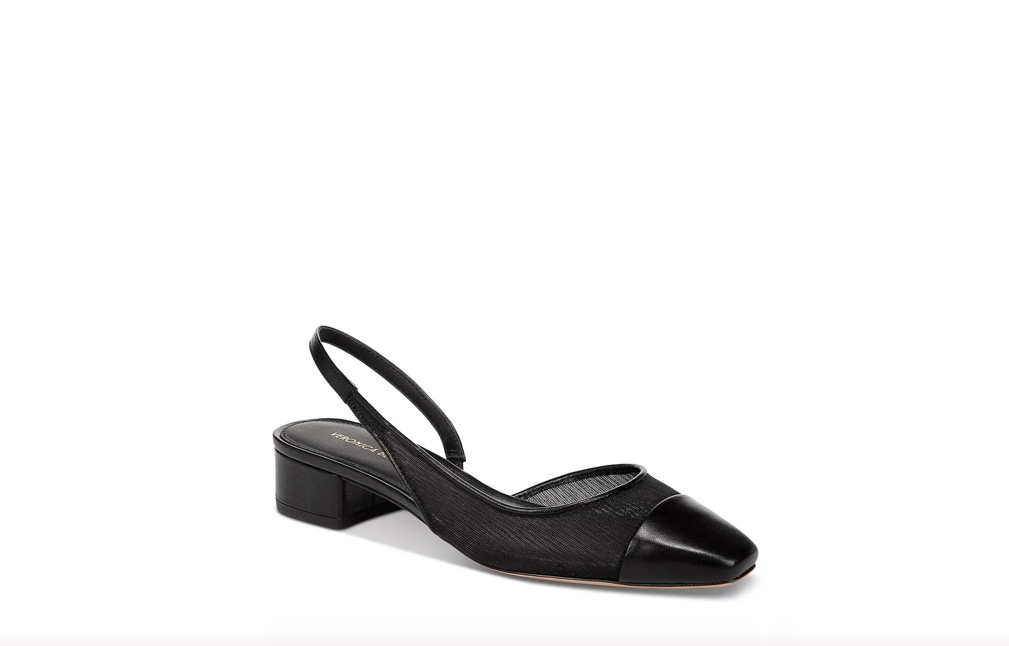 Cecile Slingback Black Shoes - Pumps - Low Veronica Beard - Shoes 