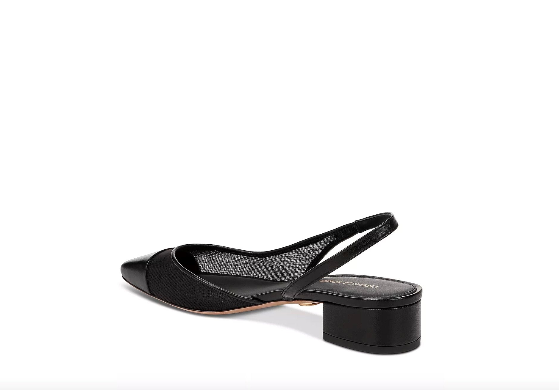 Cecile Slingback Black Shoes - Pumps - Low Veronica Beard - Shoes 