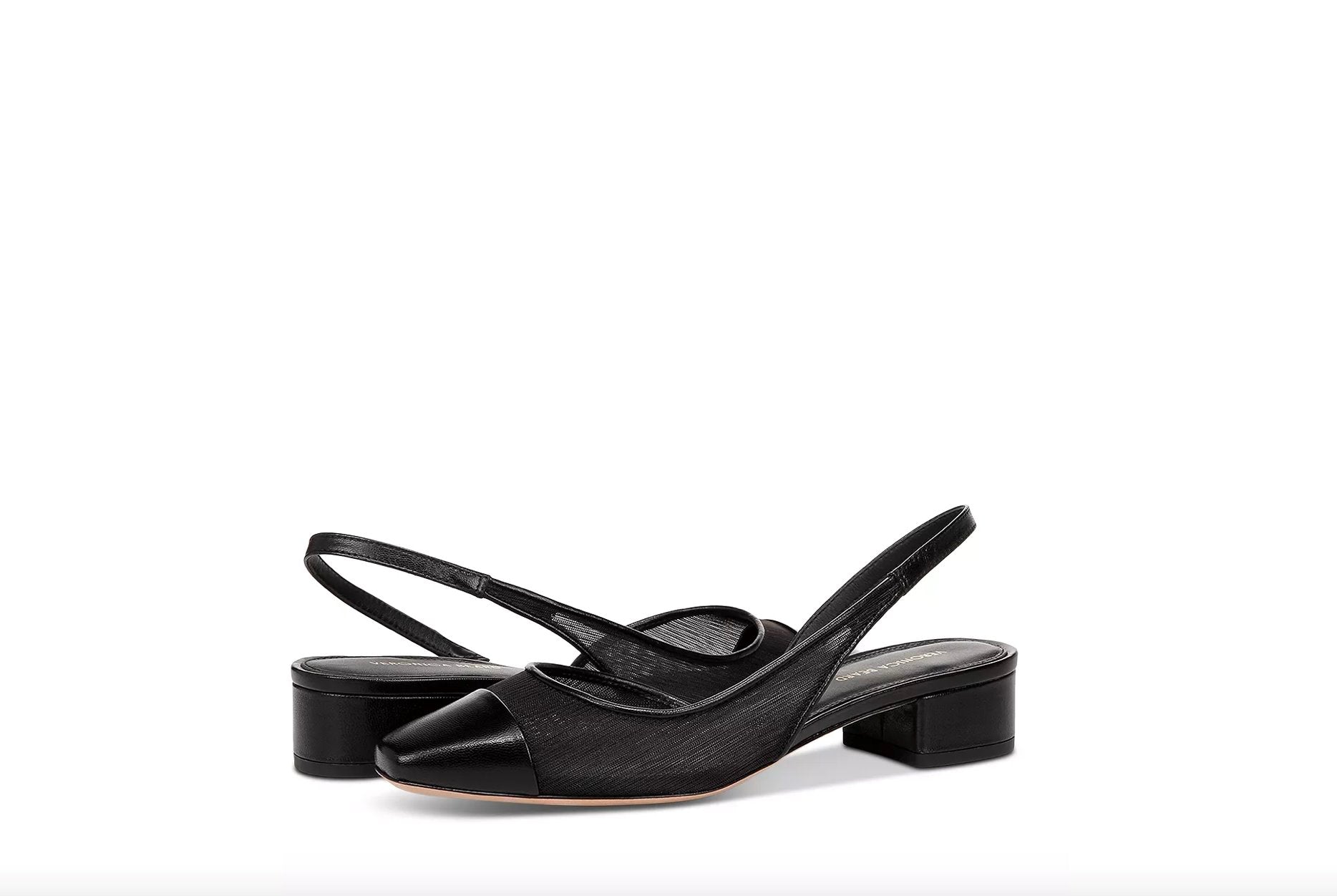 Cecile Slingback Black Shoes - Pumps - Low Veronica Beard - Shoes 