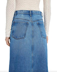 The Midaxi Skirt Angled Seam Del Amo Skirts - long Frame 