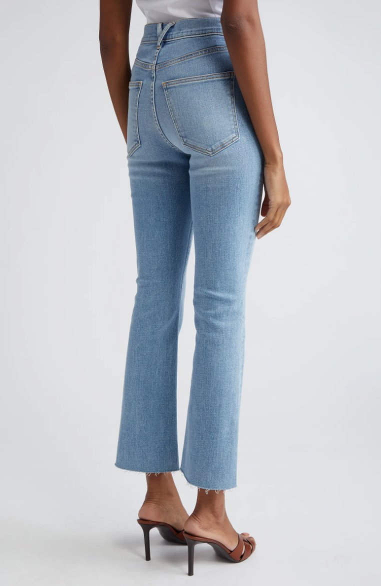 Carolina Ankle Skinny Flare Nova Denim - Cropped &amp; Ankle Veronica Beard 