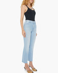 The Hustler Ankle Fray Lost Art Denim - Cropped & Ankle Mother 