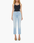 The Hustler Ankle Fray Lost Art Denim - Cropped & Ankle Mother 