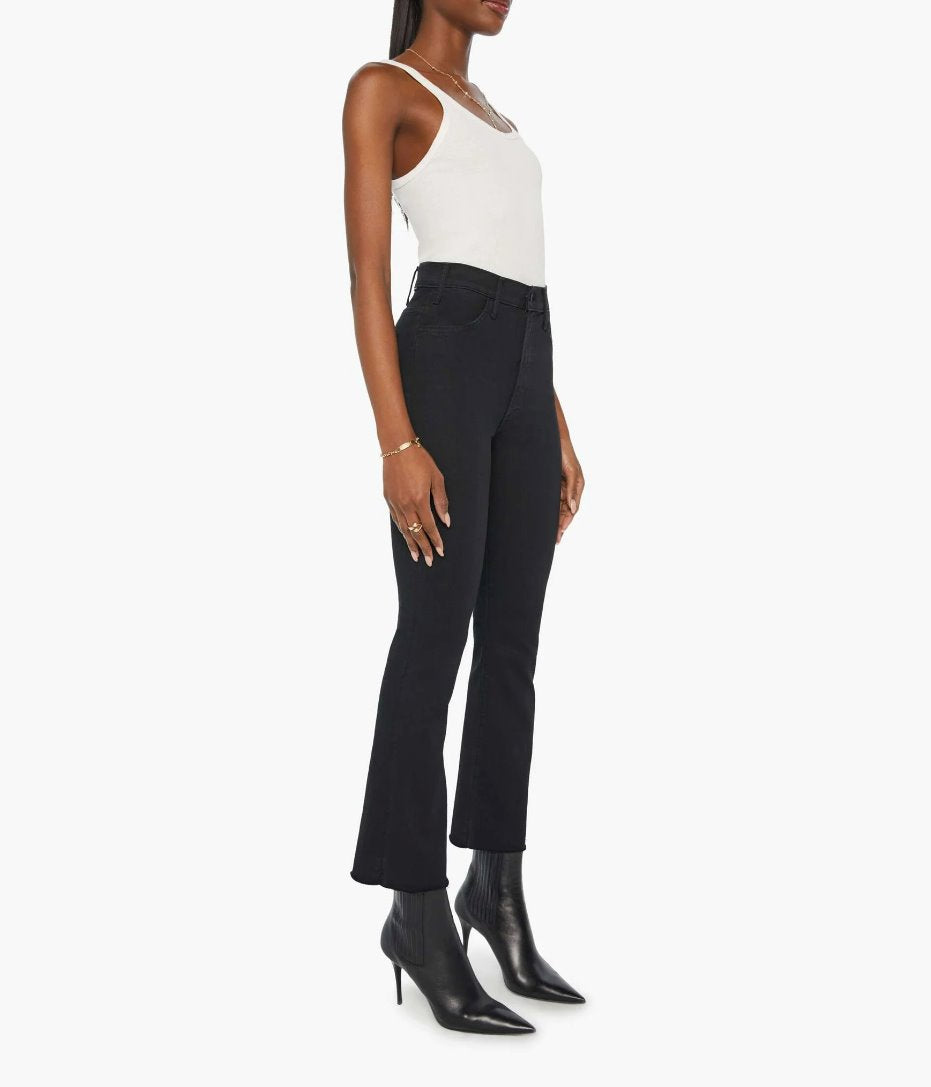 The Hustler Ankle Fray Not Guilty Denim - Cropped & Ankle Mother 