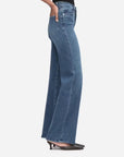 Le Slim Palazzo Temple Denim - Flare & Wide Leg Frame 