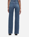 Le Slim Palazzo Temple Denim - Flare & Wide Leg Frame 