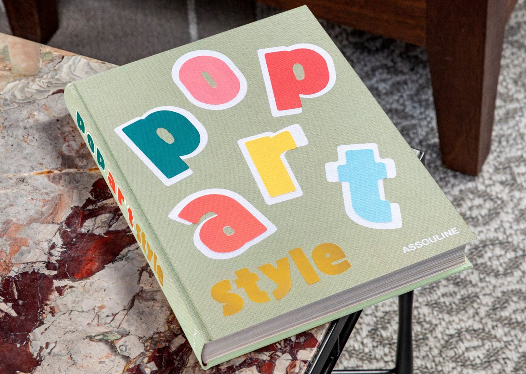 Pop Art Style Book Home Decor - Books Assouline 