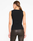 Juliette Top Black Tops - Tanks Staud 