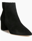 Jeanne Bootie Black Suede Boots - Booties L'Agence Shoes 