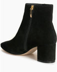 Jeanne Bootie Black Suede Boots - Booties L'Agence Shoes 