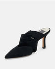 Kelsy Onyx Suede Pumps - High Dolce Vita 