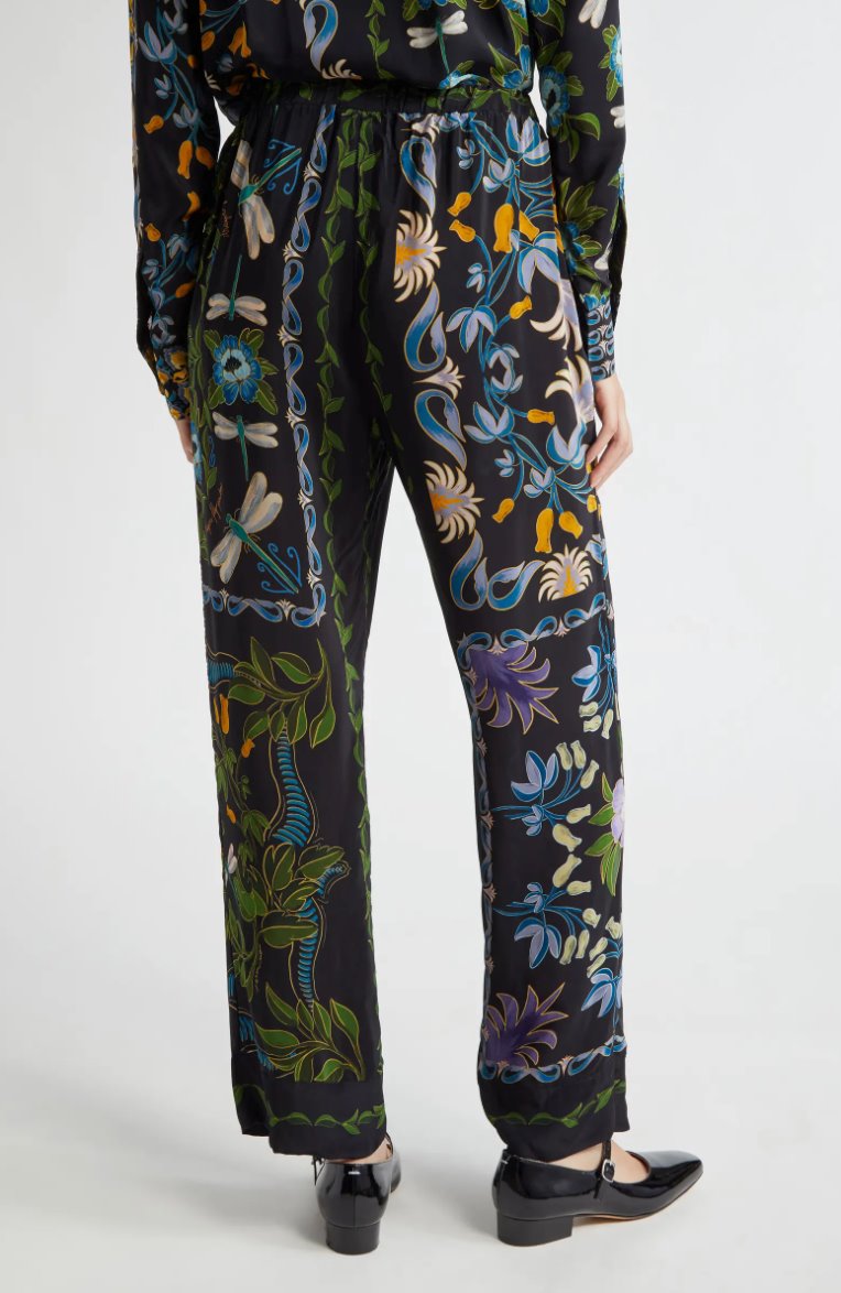 Winter Garden Pants Black Pants - Trousers Farm Rio 