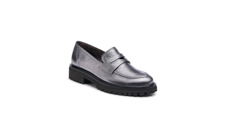 Wellesley Piombo Black Combo Flats - Loafer Paul Green 